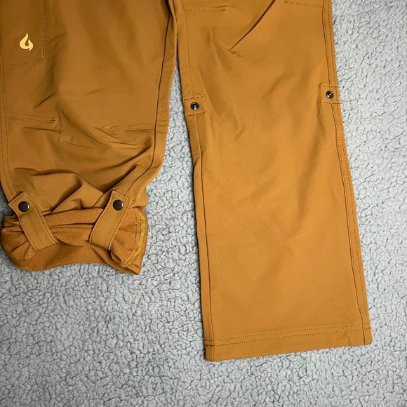 Gnara Women's Go There Pants Color Ochre Size 12 NWOT - Picture 4 of 10